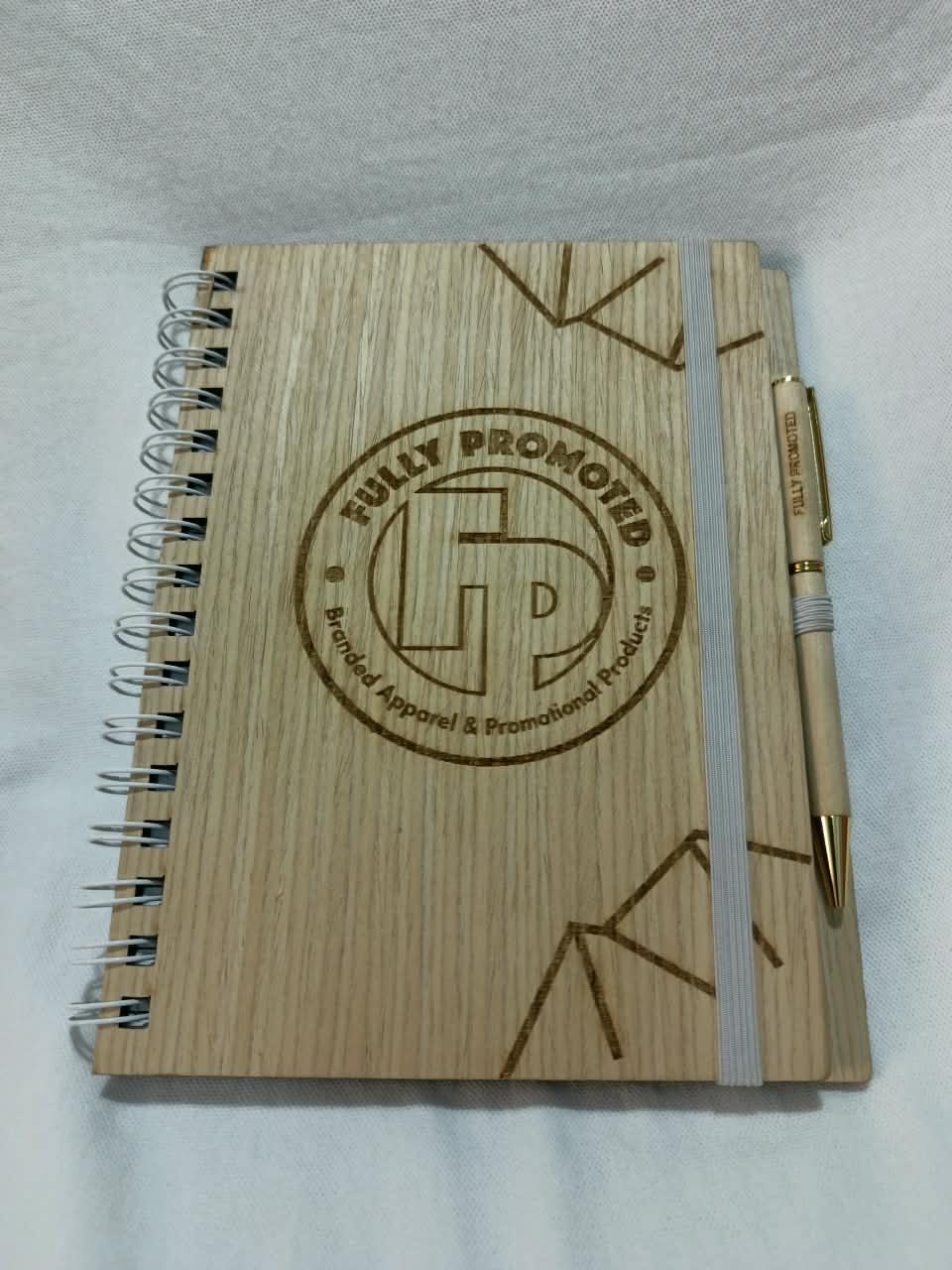 Bloc-notes en bois artisanal