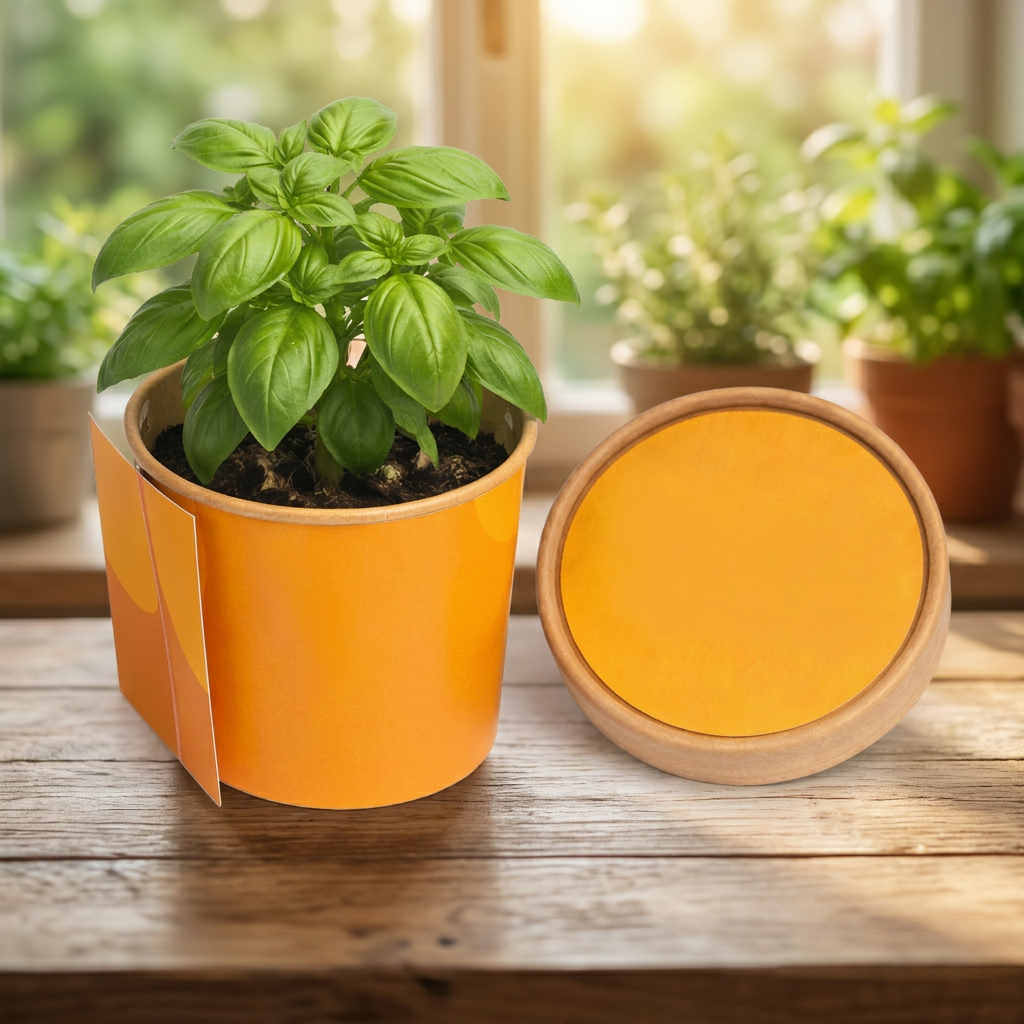 Desktop Herb Garden – Basil