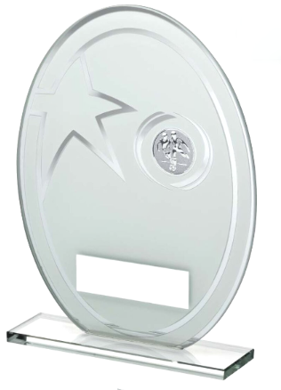Oval Award Including Insert