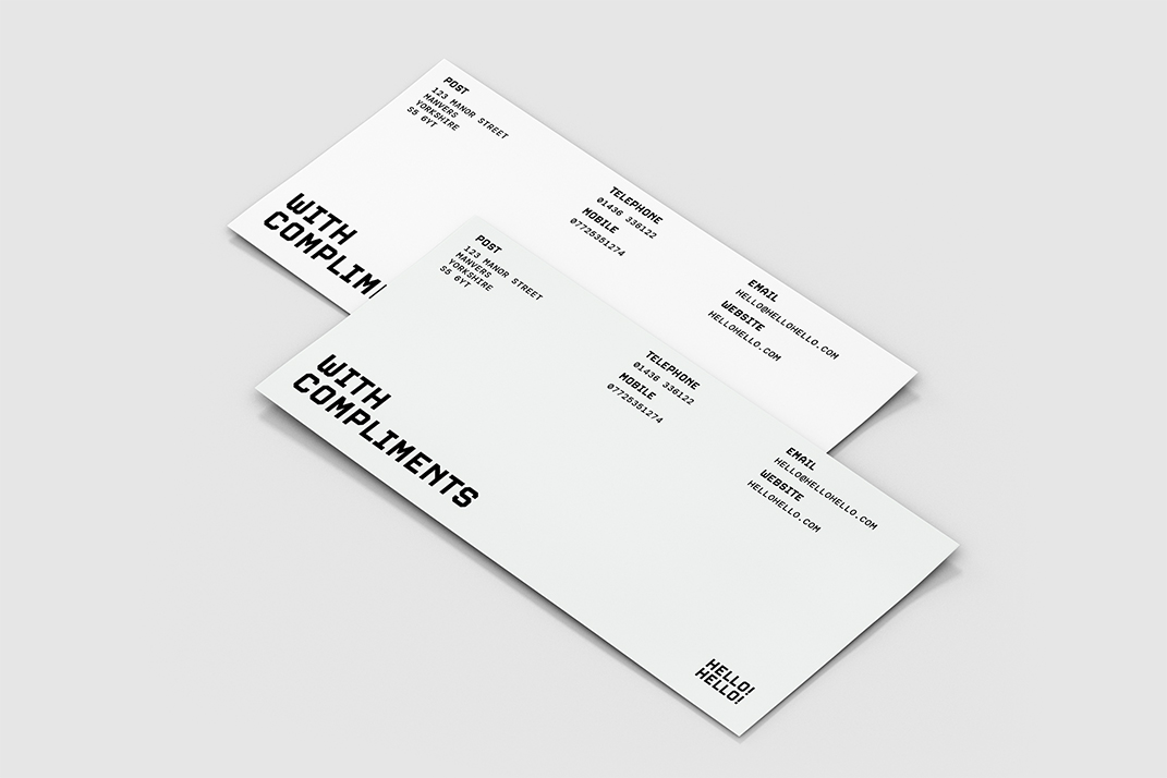 Compliment Slip