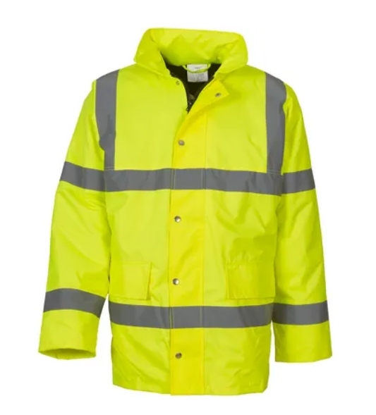 Yoko Hi-Vis Classic Motorway Jacket from Print RFT